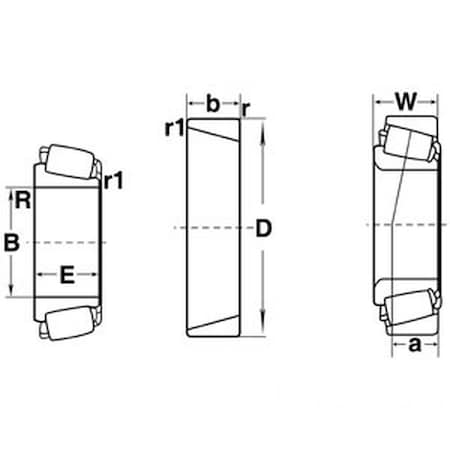 Aftermarket 22780 Tapered Bearing Cone ENB10-0215